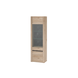 vitrína MODESTO TYP 01 Dub san remo sand   Dub san remo sand   Bridlica 