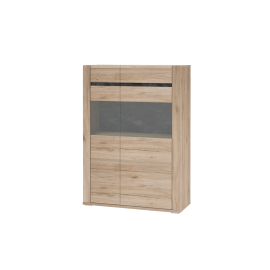 vitrína MODESTO TYP 03 Dub san remo sand   Dub san remo sand   Bridlica 