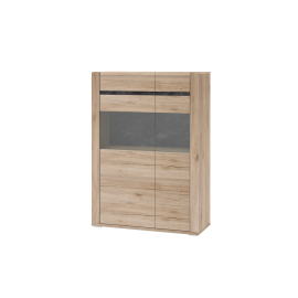 vitrína MODESTO TYP 04 Dub san remo sand   Dub san remo sand   Bridlica 