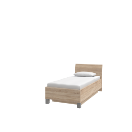 UNO TYP P 90 UP posteľ s roštom a úložným priestorom Dub pílený bardolino   Dub pílený bardolino 