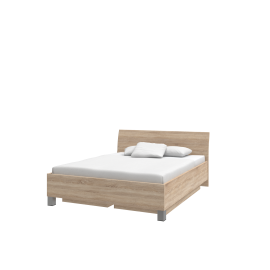 UNO TYP P 160 UP posteľ s roštom a úložným priestorom Dub pílený bardolino   Dub pílený bardolino 
