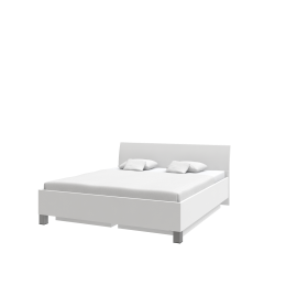 UNO TYP P 180 UP posteľ s roštom a úložným priestorom Biela arctic   Biela arctic 