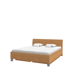 UNO TYP P 180 UP posteľ s roštom a úložným priestorom Buk 04   Buk 04 