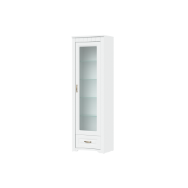 vitrína TIROL TYP 12 Biela arctic   Biela arctic 