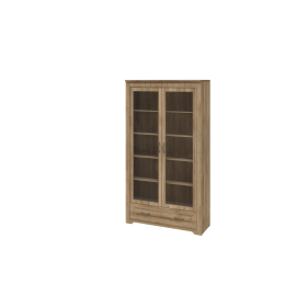 vitrína TIROL TYP 18 Dub riviera rustic mountain   Dub riviera rustic mountain 