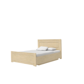 TIROL TYP P-160 posteľ s úložným priestorom Vanilka patina 